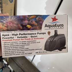 AquaEuro Water Pump & Hydrometer (New)