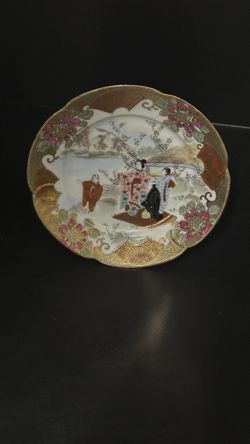 Japanese decorative plate