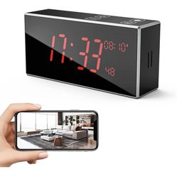 Security Camera 4k Alarm Clock 
