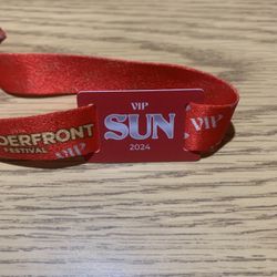 Sunday Wonderfront VIP Ticket