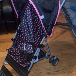 Baby Minnie mouse umbrella stroller