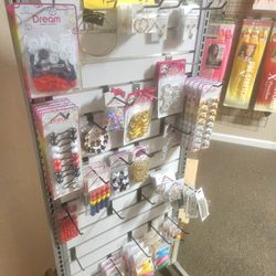 2 Sided Rolling Display With Hooks !!!