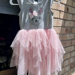 Easter Bunny Dress Size 8 Girl’s 