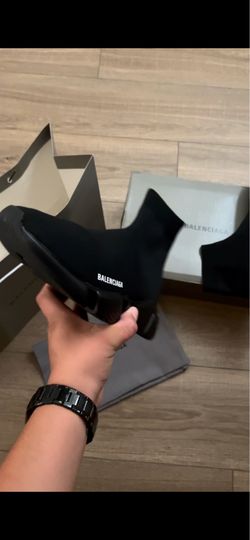 Balenciaga, Speed, Black, size 10