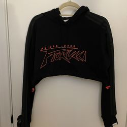 Adidas Cropped Hoodie