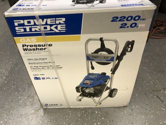New pressure washer never opened