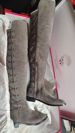 Vince Camuto thigh high suede boots