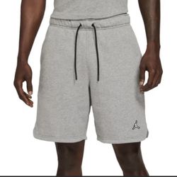 Jordan Essentials Fleece Shorts Heather Gray New DA9826-09