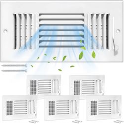 DGB 6 Pcs 10x4 Inch Air Vent Covers B(36)