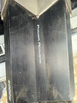 Power acoustik amp 6000watts
