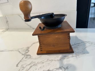 Antique coffee grinder