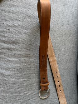 Justin leather belt size 32