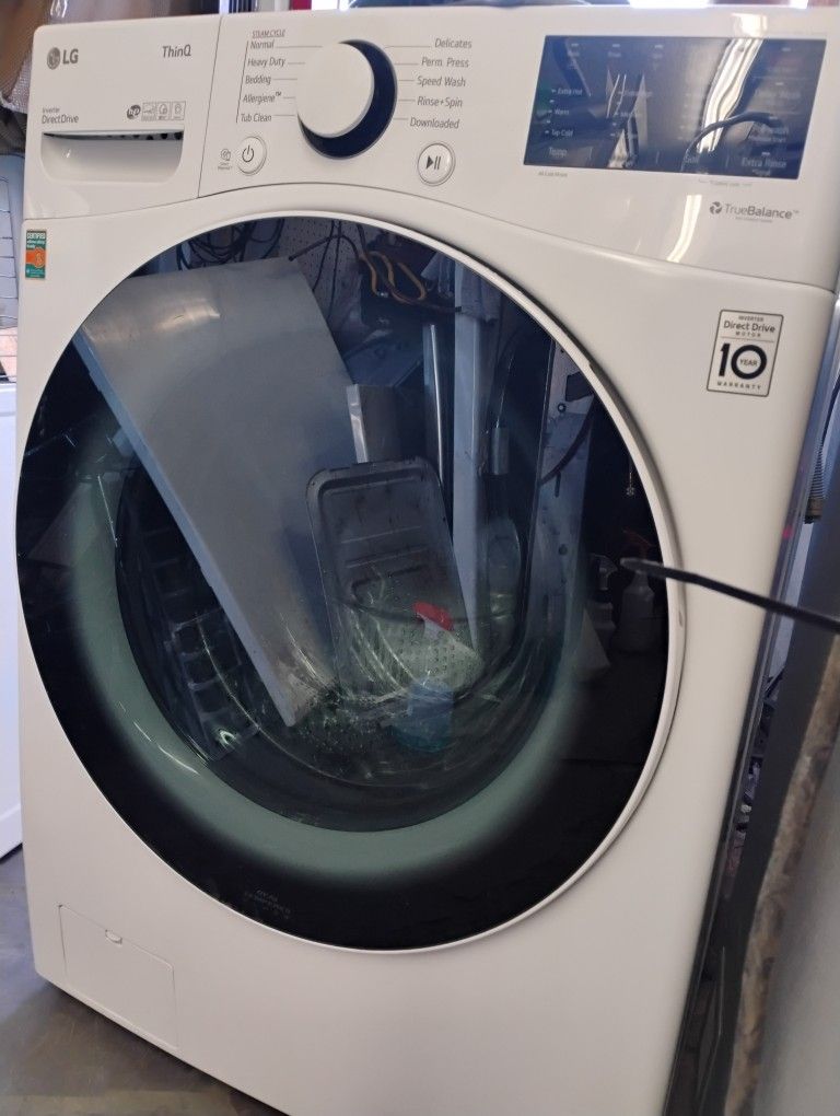 Open Box LG ThinQ WasherFront Loader 