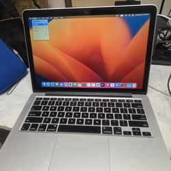 MacBook Pro 13" Retina I7 16Ram 512SSD Ventura 2560x1600