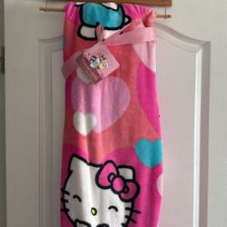 Hello Kitty Valentines Blanket 