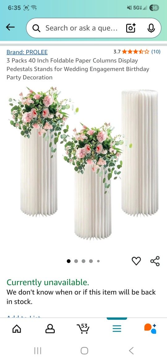 Pillars / Stands