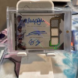 2021 Topps Triple Threads Los Angels Dodgers. Buehler, Lux and Seager Autograph 7/36