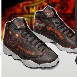 Harley-Davidson Air Jordan 11 And Air Jordan 13 Sneakers