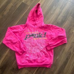 Pink Sp5der Hoodie