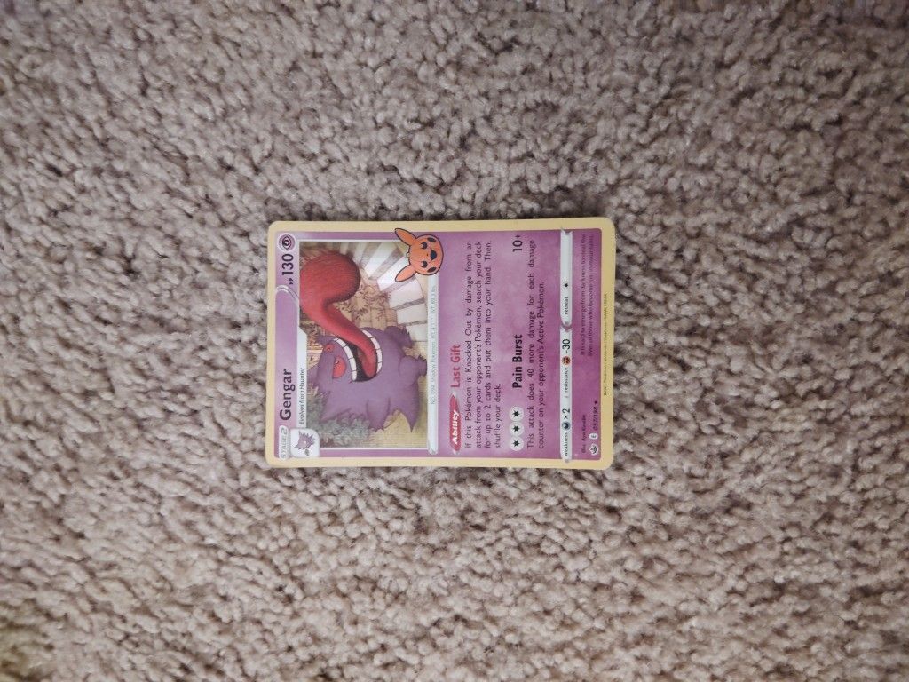 Stage 2 Gengar Halloween Edition