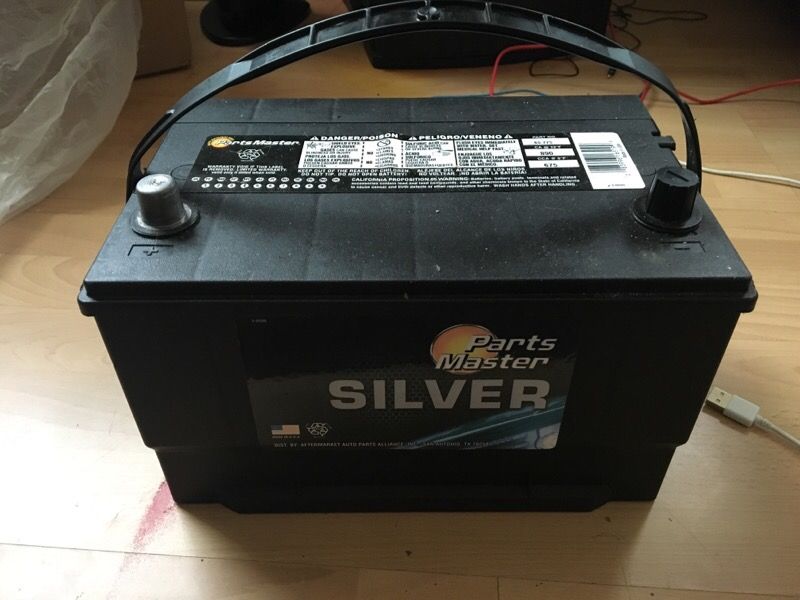 Parts Master Silver Brand New Car Battery