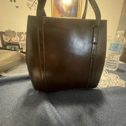 Vicenza Rare Vintage Handheld Post Brown