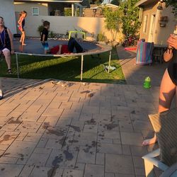 14ft approximate trampoline!