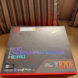 ROG Crosshair X870E HERO motherboard