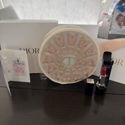 Dior  Makeup Bag And Lipstick