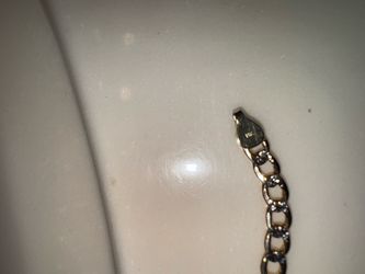 Gold Curb Link Bracelet 14k