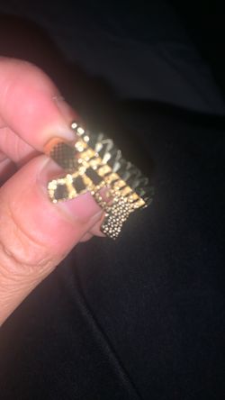 Gold plated Draco ring
