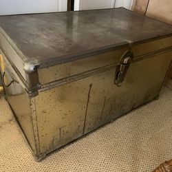 Gold Metal Chest