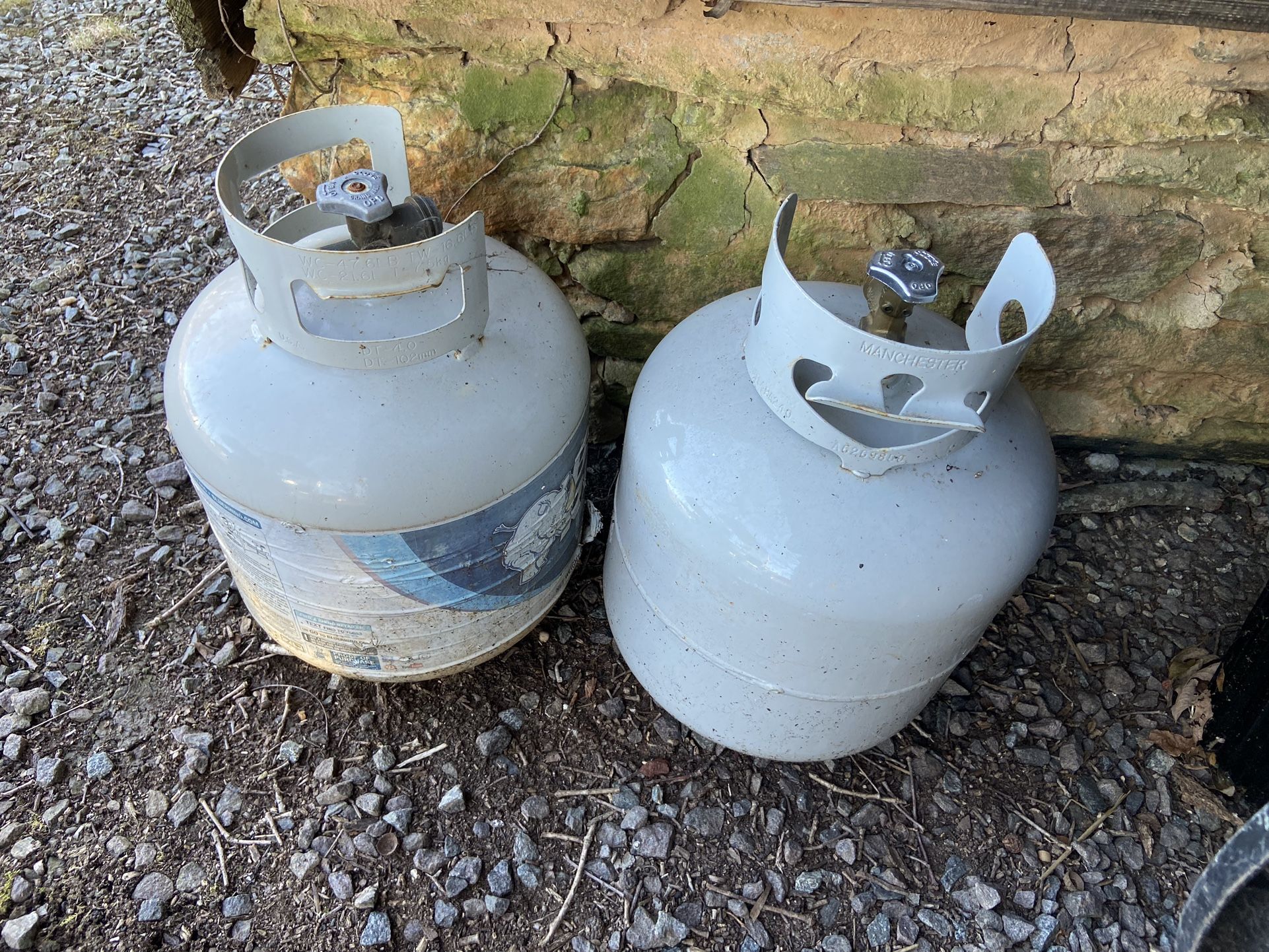 2 Propane Tanks