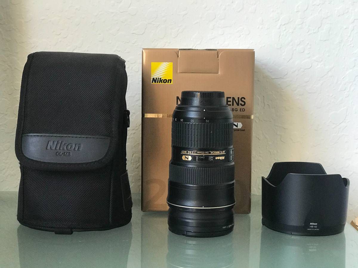 Nikon 24-70 2.8 lens