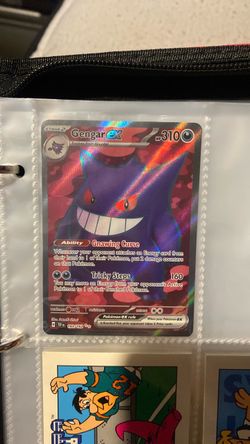 Gengar ex Pokémon Card 193/162 Special Illustration Rare
