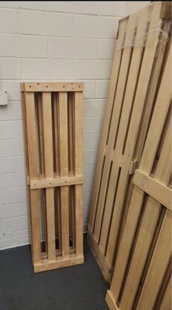 King and Queen wooden bed slats