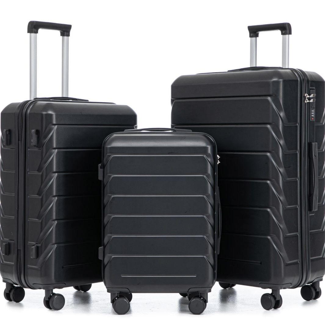 Black Luggage Set