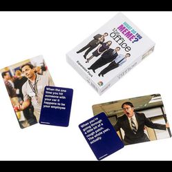 What Do You Meme? THE OFFICE Expansion Pack Card Game for Meme-Lovers