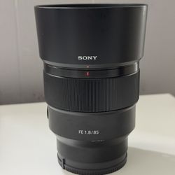 Sony FE 85mm F/1.8 - For Sale Telephoto Lens