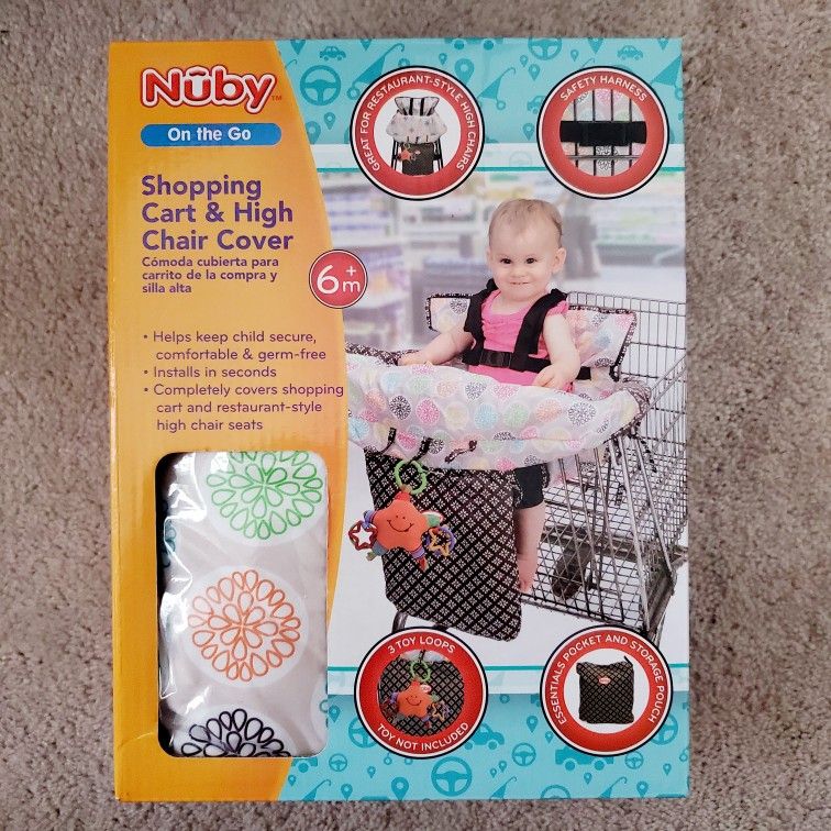 Nuby Shopping Cart & High Chair Cover for Baby