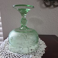 Green Depression Glass 
