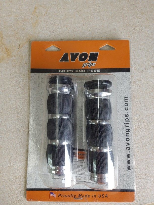 HARLEY DAVIDSON AVON HANDLEBARS VELVET AIR CUSHION GRIPS TOURING SOFTAIL DYNA HD