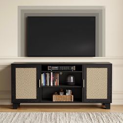 Rattan TV Stand