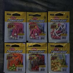 6 Pack Berkley 3’’ Mice Tails 