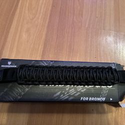 Bronco Black Paracord Grab Handles 