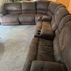 Sectional With Power Recliners From Macys