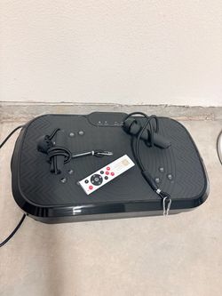 Vibration Plate Exercise Machine with Remote and resistance bands