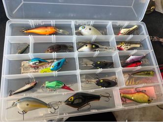 20 bass fishing crank baits