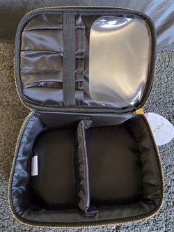 Lifewit Travel Makeup Train Case Makeup Cosmetic Case Organizer Portable Artist Storage Bag with Adjustable Dividers for Cosmetics Makeup Brushes Toi