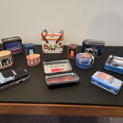Vintage Tins From The 20th Century